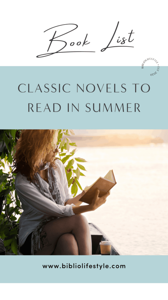 Book List - Classic Novels to Read in Summer