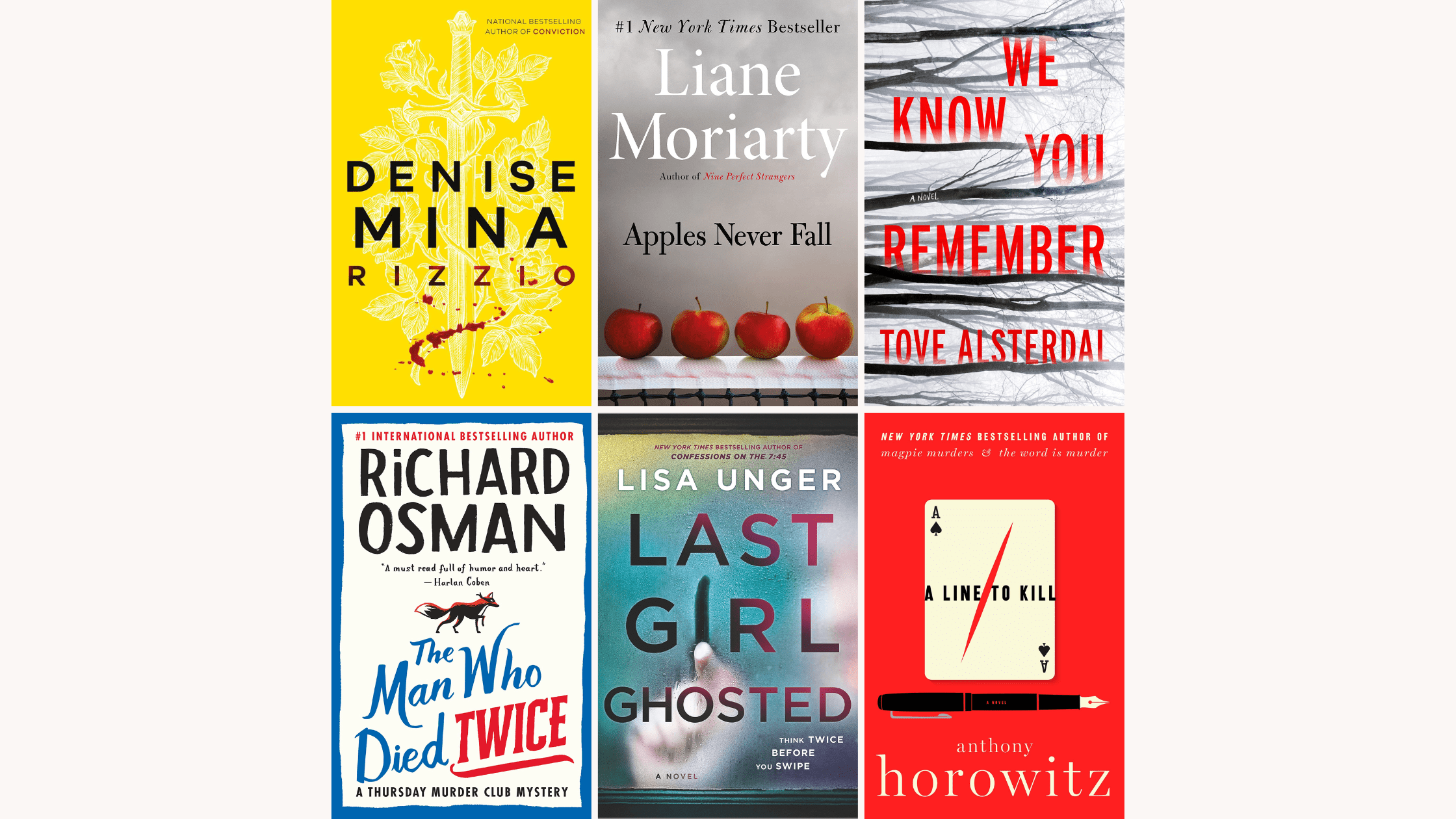 2021 Fall Reading Guide - Mysteries and Thrillers