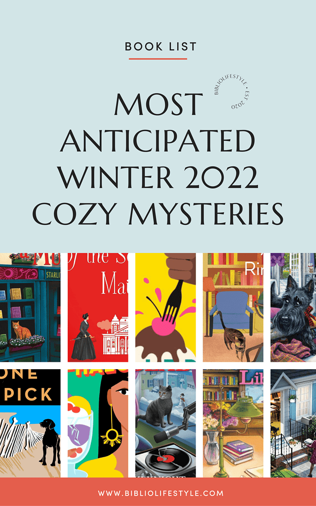 Book List - Most Anticipated Winter 2022 Cozy Mysteries