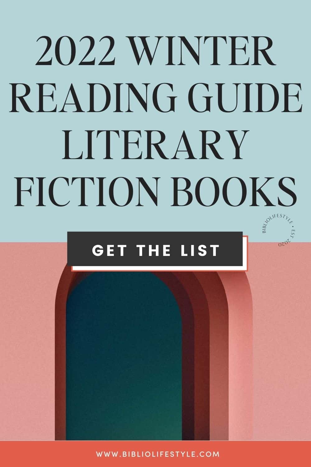 Bookmark the List - 2022 Winter Reading Guide Literary Fiction Books