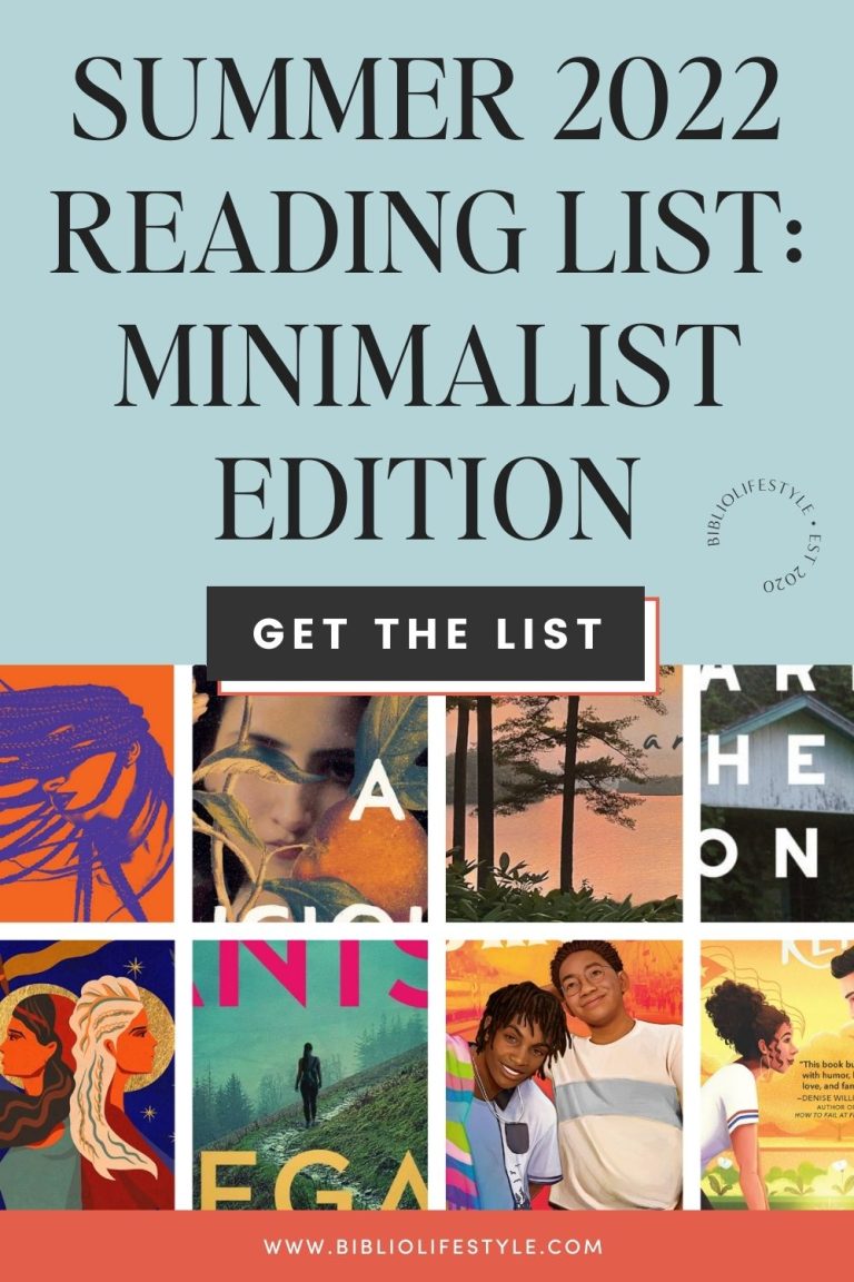 The Summer 2022 Minimalist Reading List: The 8 Best New Books of the Season