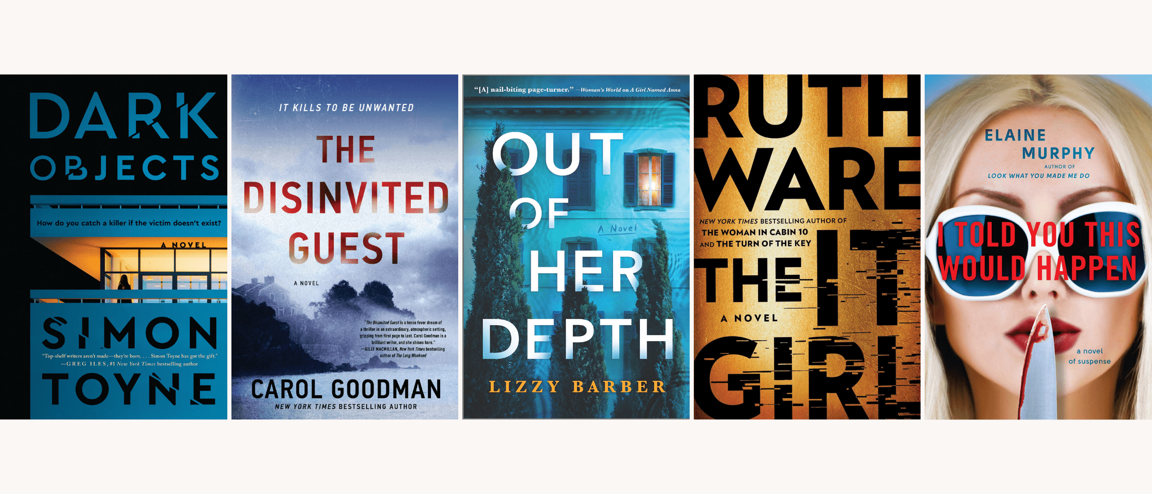 Best Summer 2022 Thrillers and Mysteries
