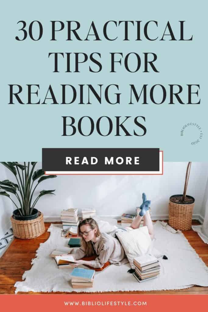 30 Practical Tips for Reading More Books