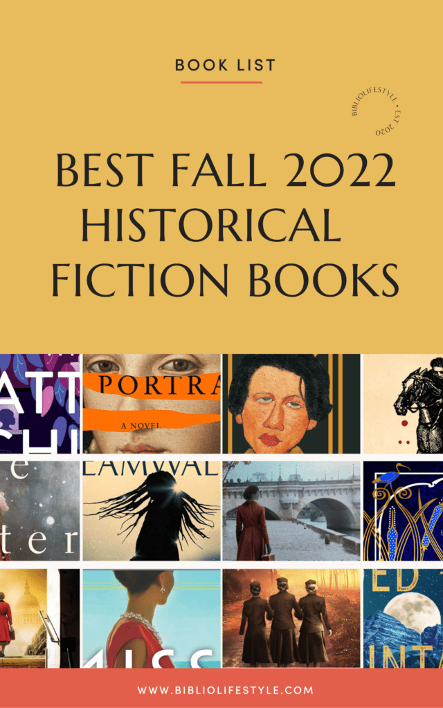 Book List - Best Fall 2022 Historical Fiction Books