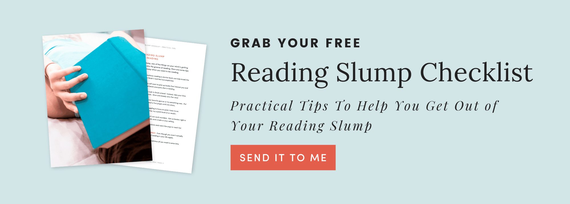 Free Reading Slump Guide