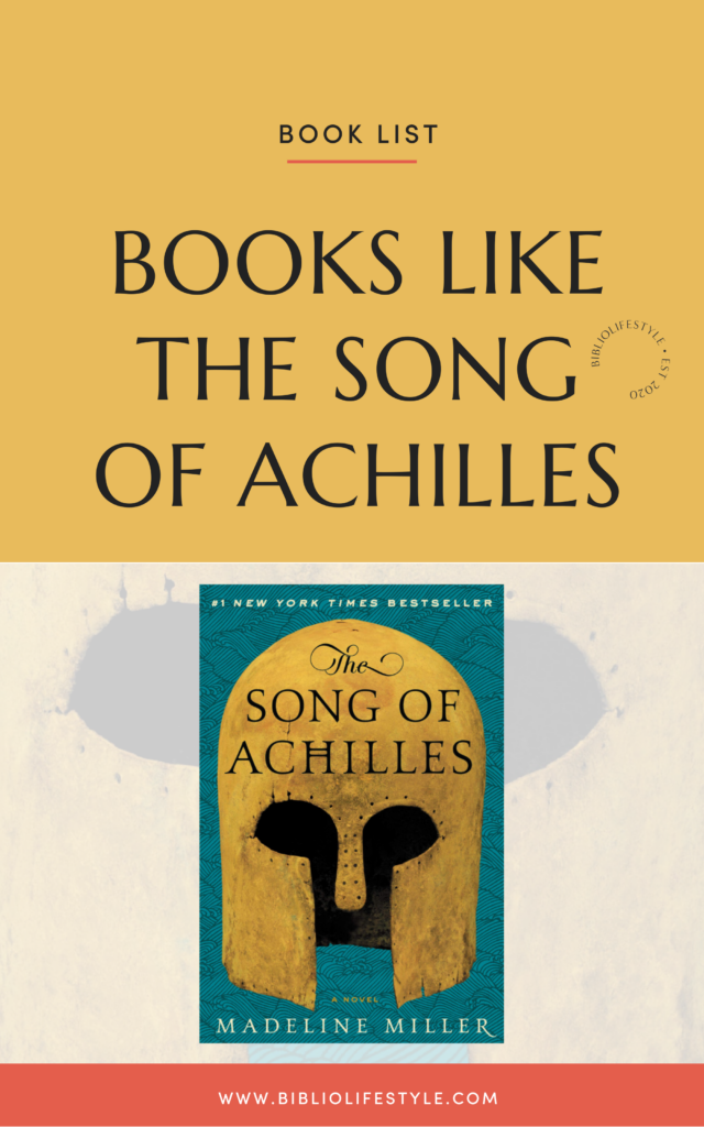 Book List - Books Like The Song of Achilles by Madeline Miller