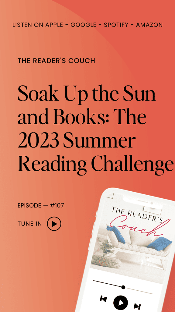 Soak Up the Sun and Books - The 2023 Summer Reading Challenge - The Readers Couch podcast