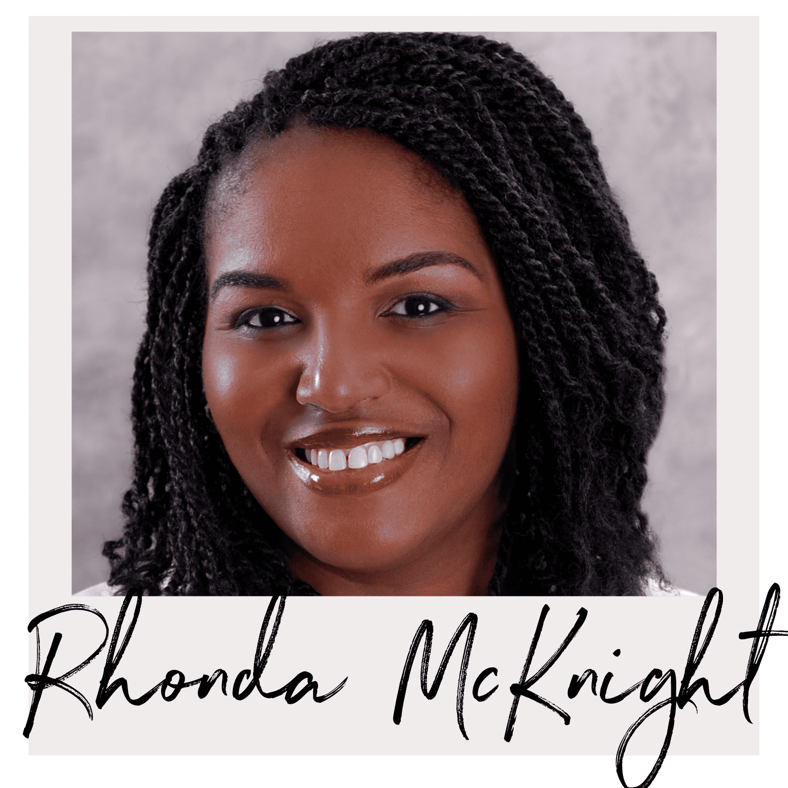 author Rhonda McKnight