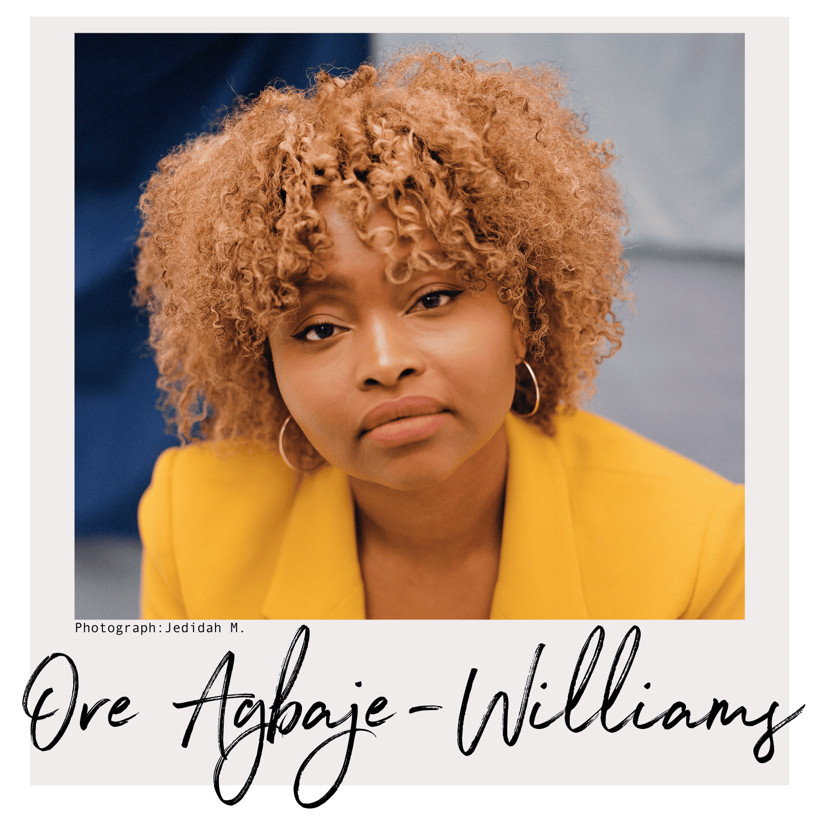 author Ore Agbaje-Williams
