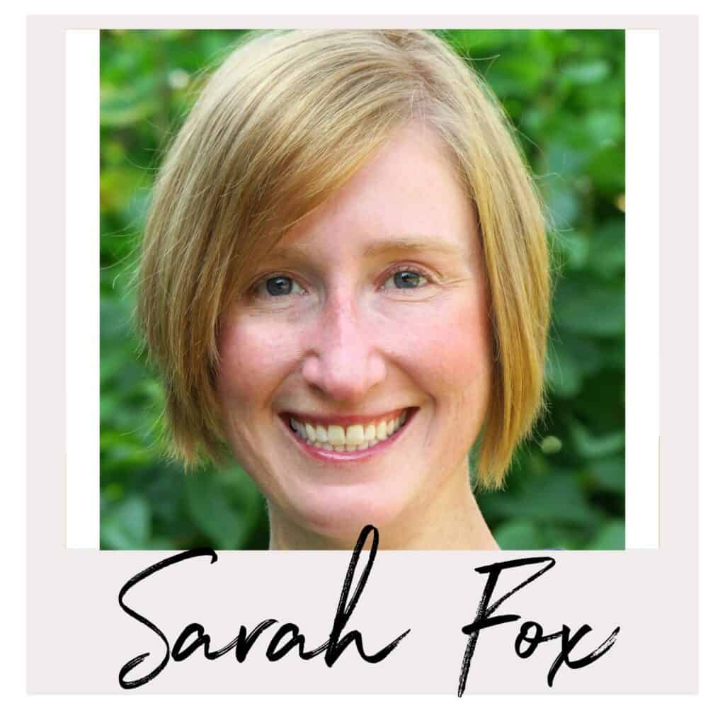 author Sarah Fox