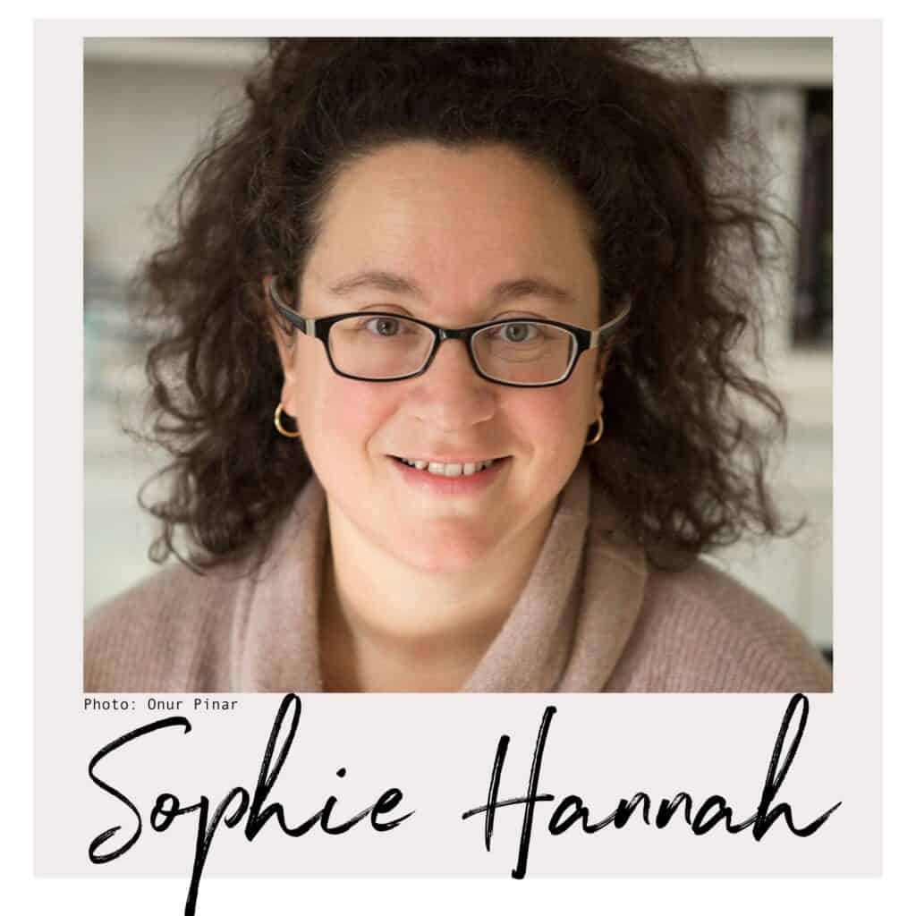 author Sophie Hannah