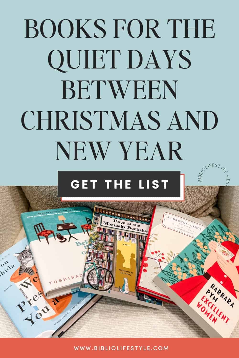 Bookmark The List of Books for the Quiet Days Between Christmas and New Year