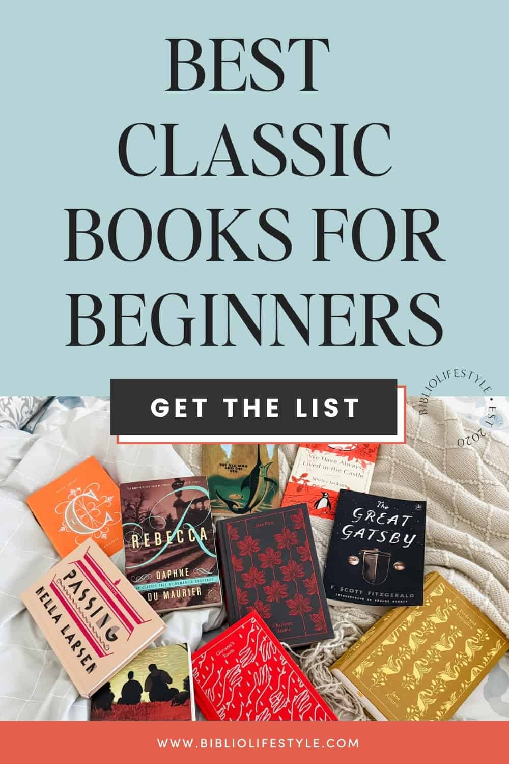 Bookmark the List of Best Classic Books for Beginners