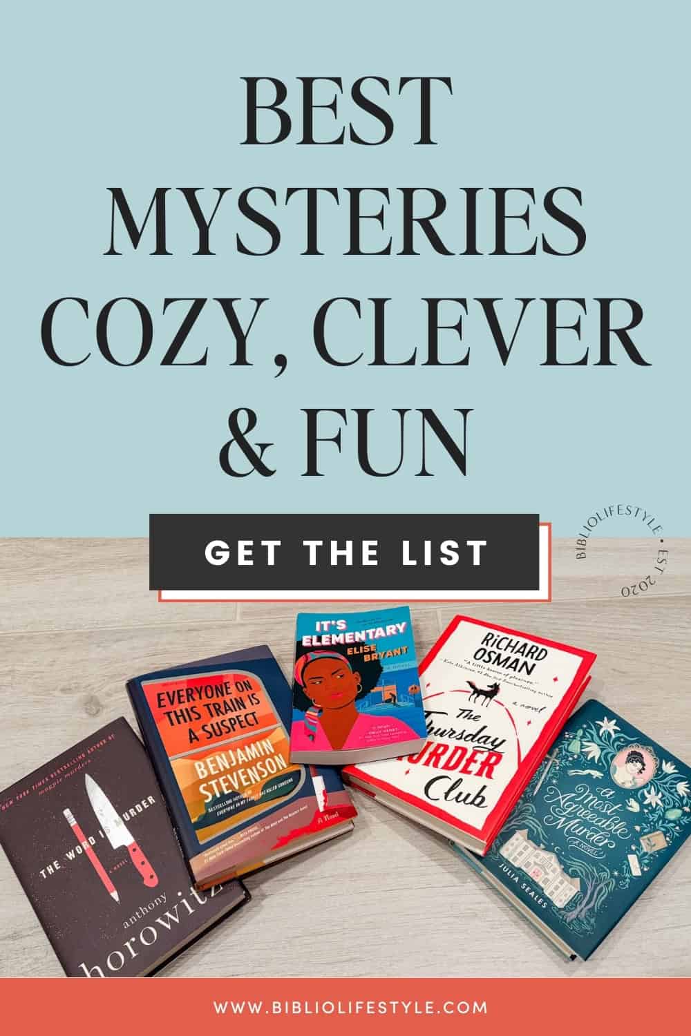 Bookmark the List of Best Mysteries Cozy, Clever and Fun
