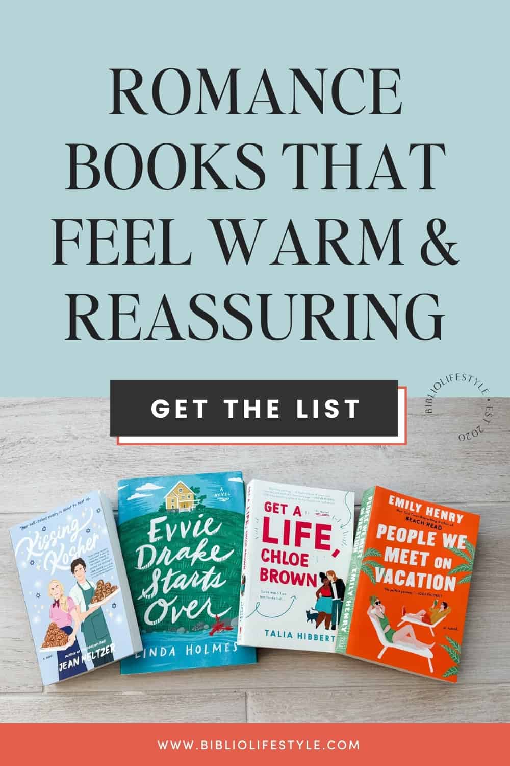 Bookmark the List of Romance Books That Feel Warm and Reassuring (Comfort Reads)