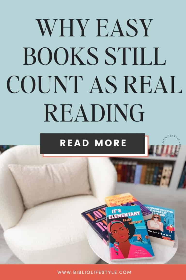 Why Easy Books Still Count as Real Reading
