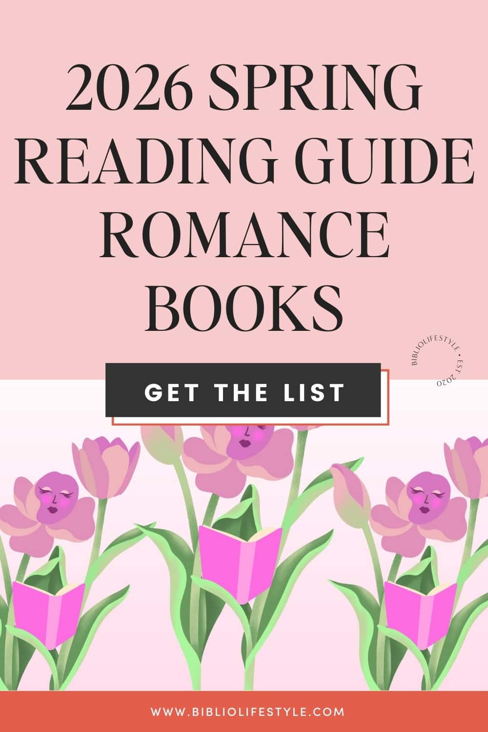 Bookmark the List of 2026 Spring Reading Guide Romance Books