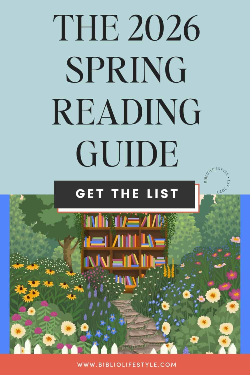Bookmark to Get The List from The 2026 Spring Reading Guide