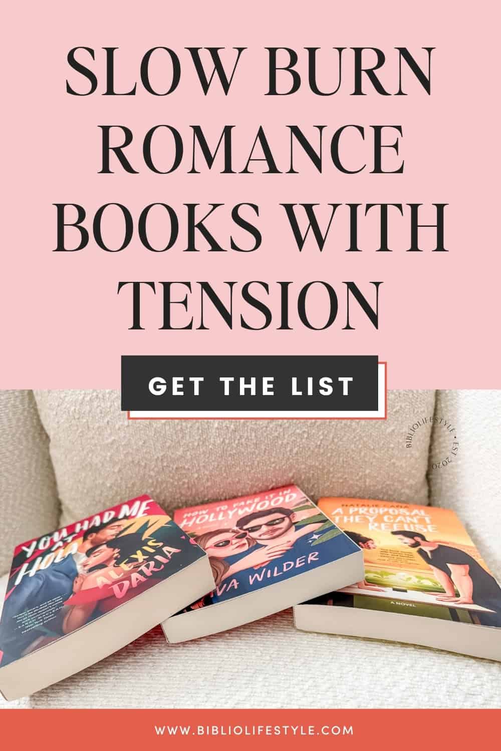 Bookmark to Get The List of Slow Burn Romance Books with Unmatched Tension