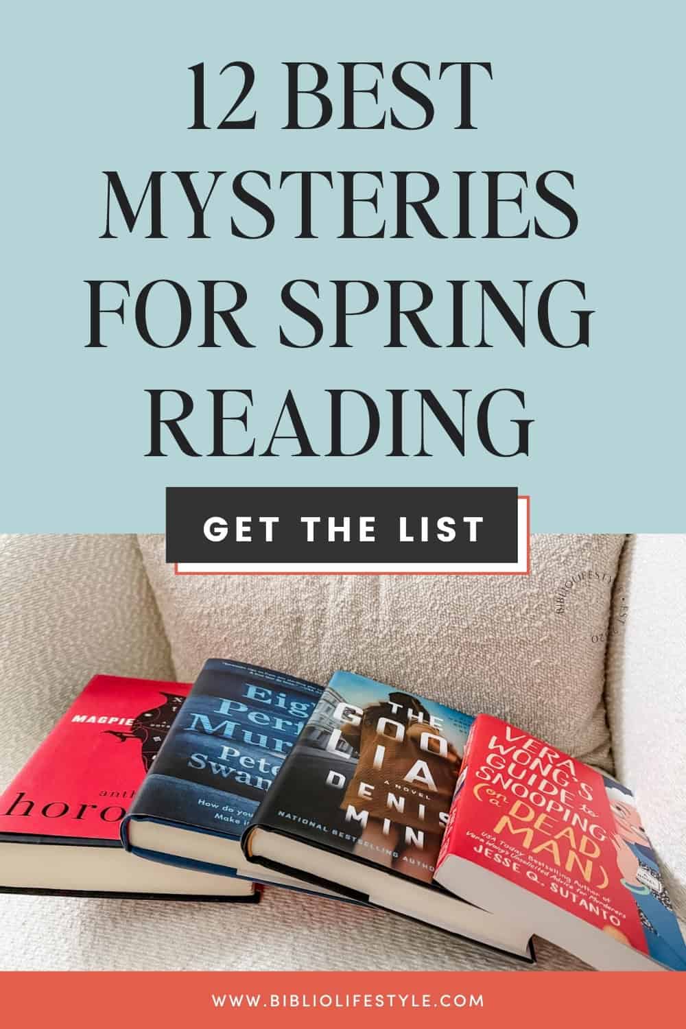 Bookmark to Get The List of the 12 Best Mysteries for Spring Reading