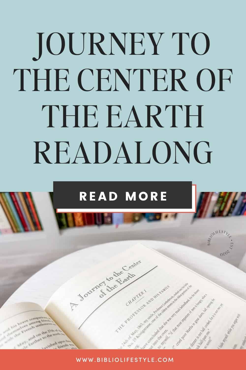 Bookmark to Read More and Join The Journey to the Center of the Earth Readalong
