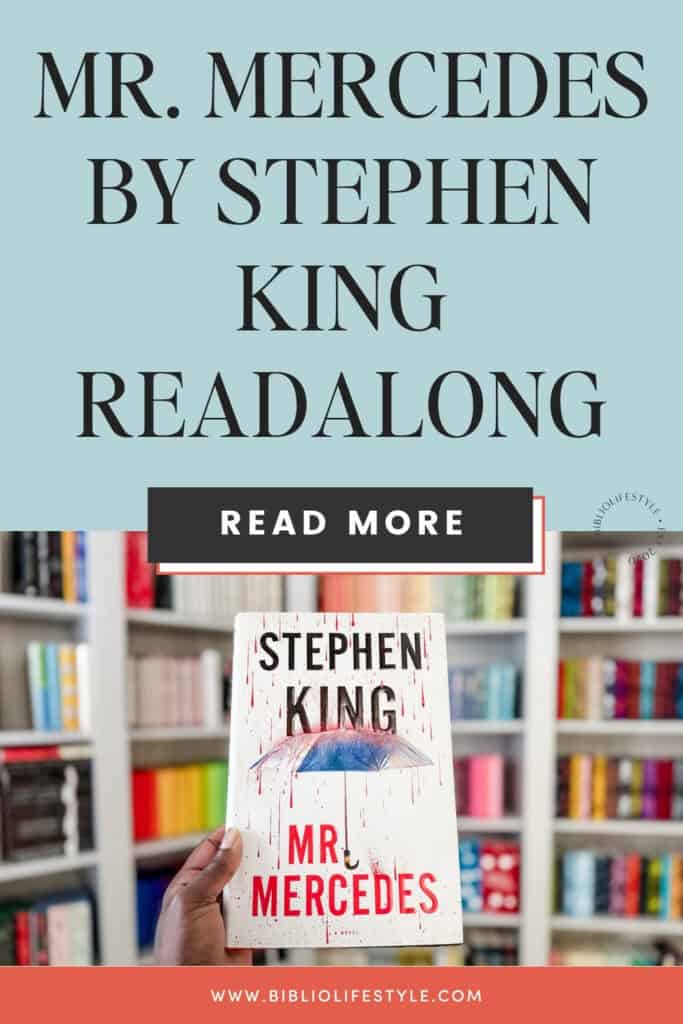 Bookmark to Read More of Mr. Mercedes by Stephen King Readalong