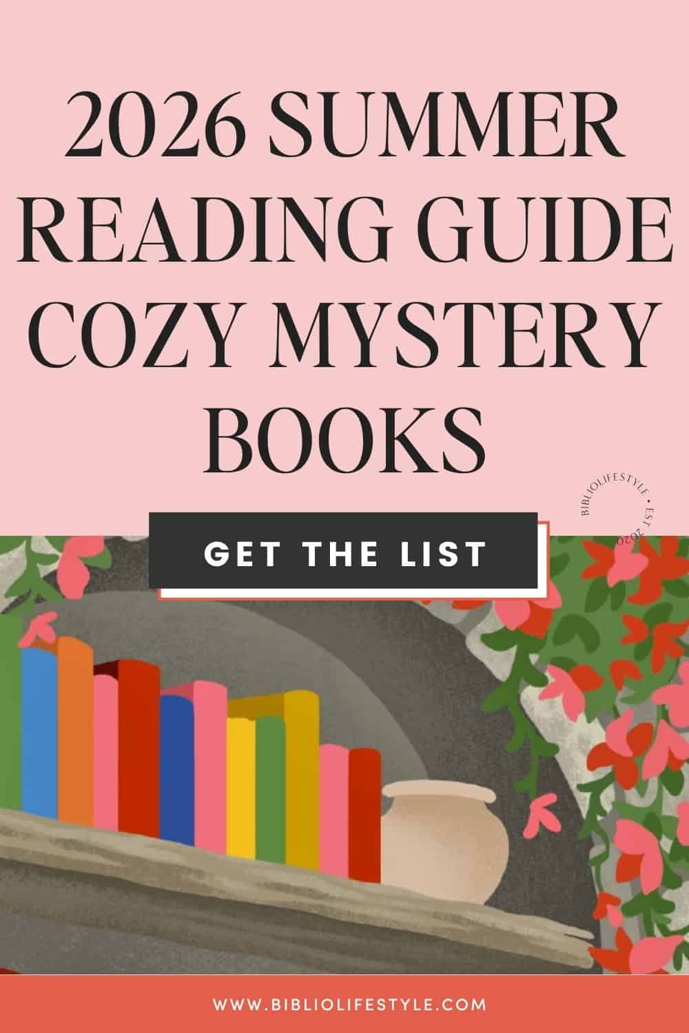Bookmark the List of 2026 Summer Reading Guide Cozy Mystery Books