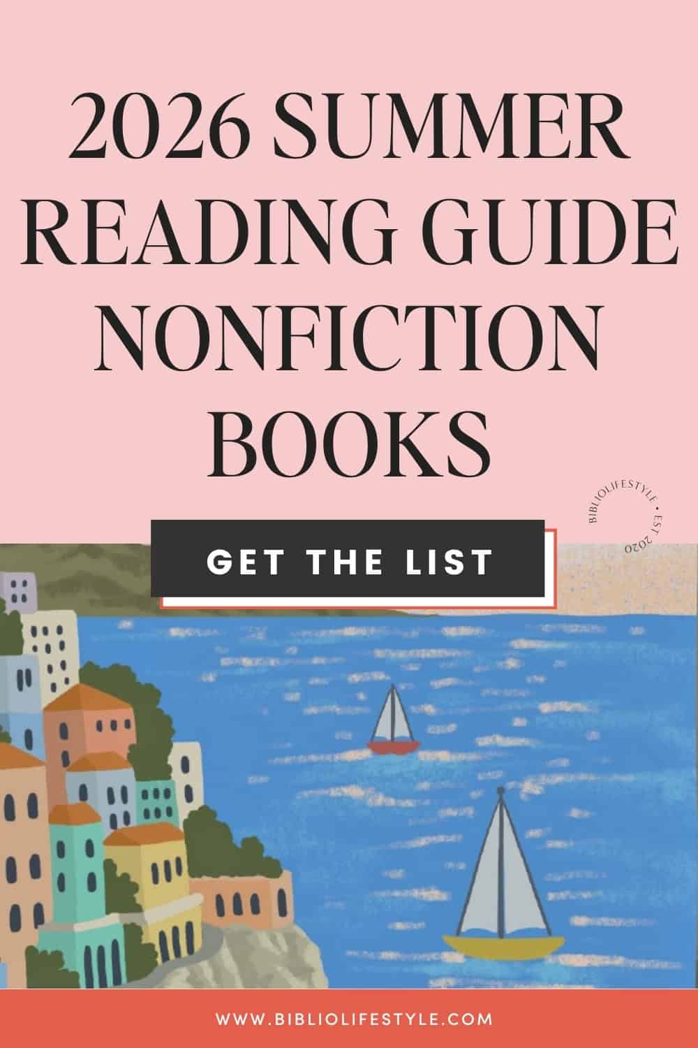 Bookmark the List of 2026 Summer Reading Guide Nonfiction Books