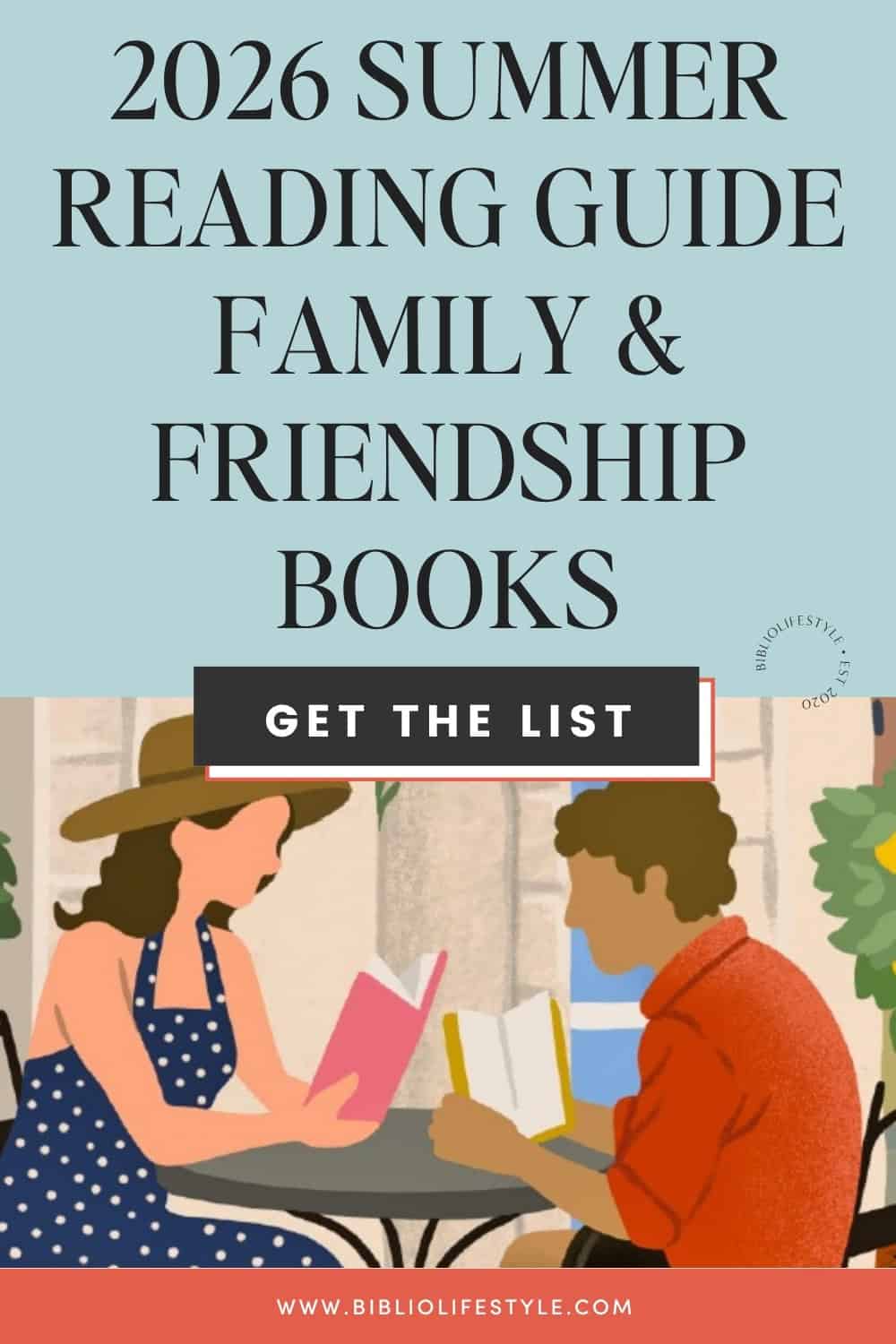 Bookmark the List of 2026 Summer Reading Guide family & friendship Books