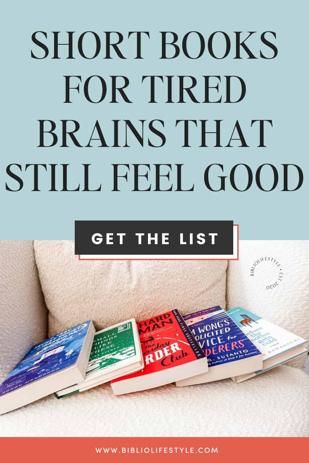 Bookmark the List to Read More of Short Books for Tired Brains That Still Feel Good