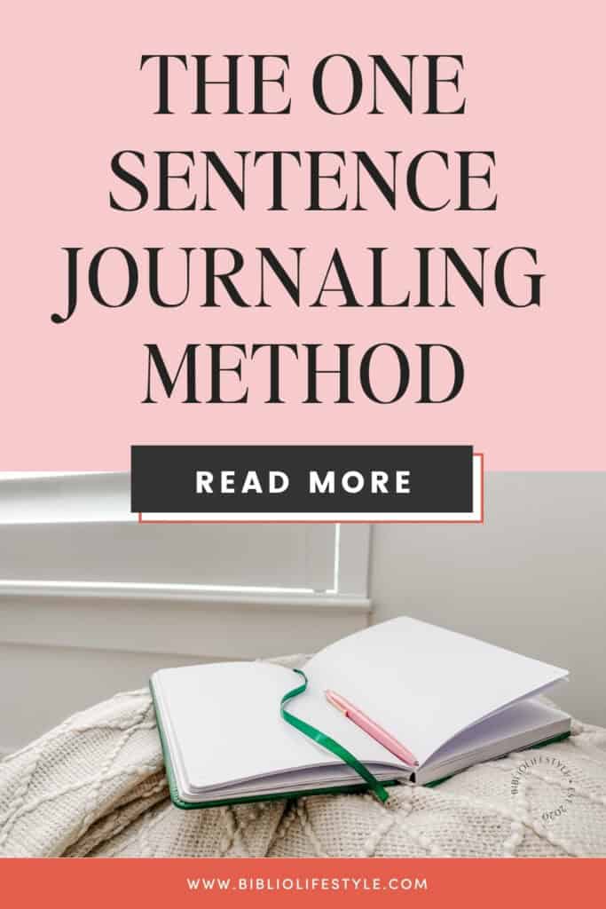 One Sentence Journal Example The One Sentence Journaling Method for Overwhelmed People