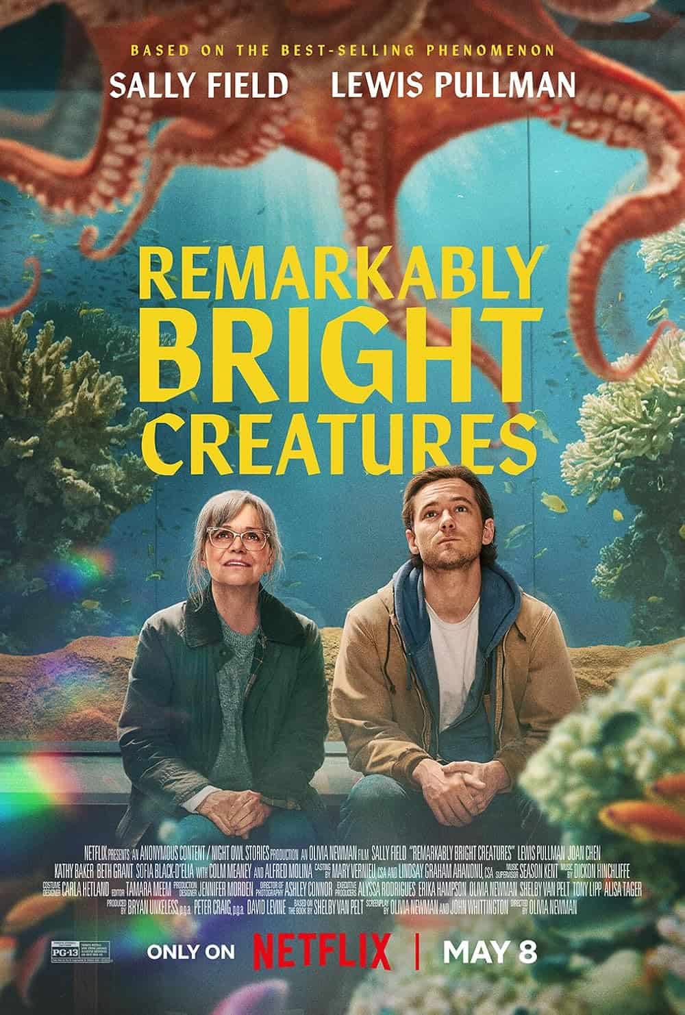 Remarkably Bright Creatures Netflix 2026 movie poster