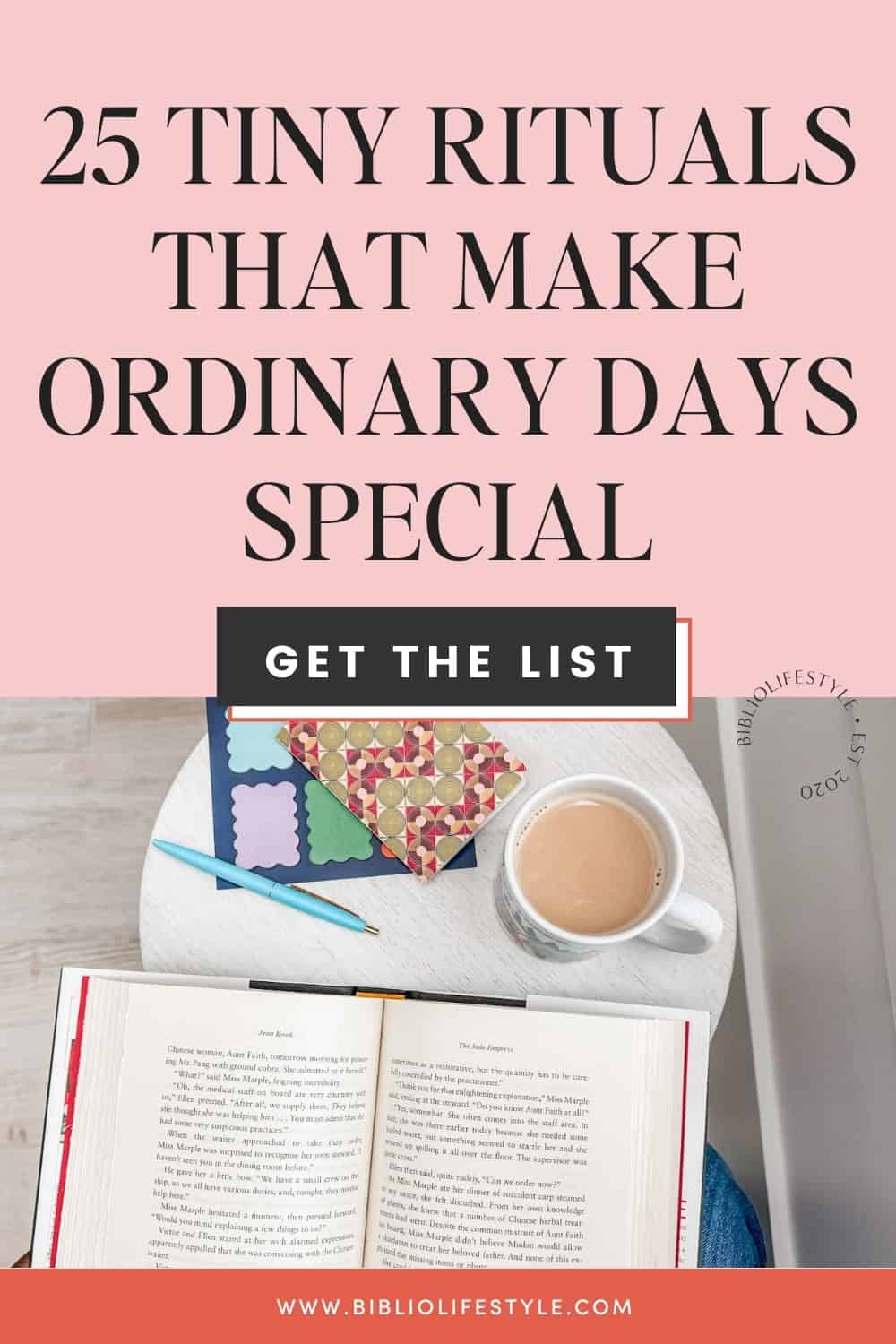 Bookmark The List of 25 Tiny Rituals That Make Ordinary Days Feel More Special