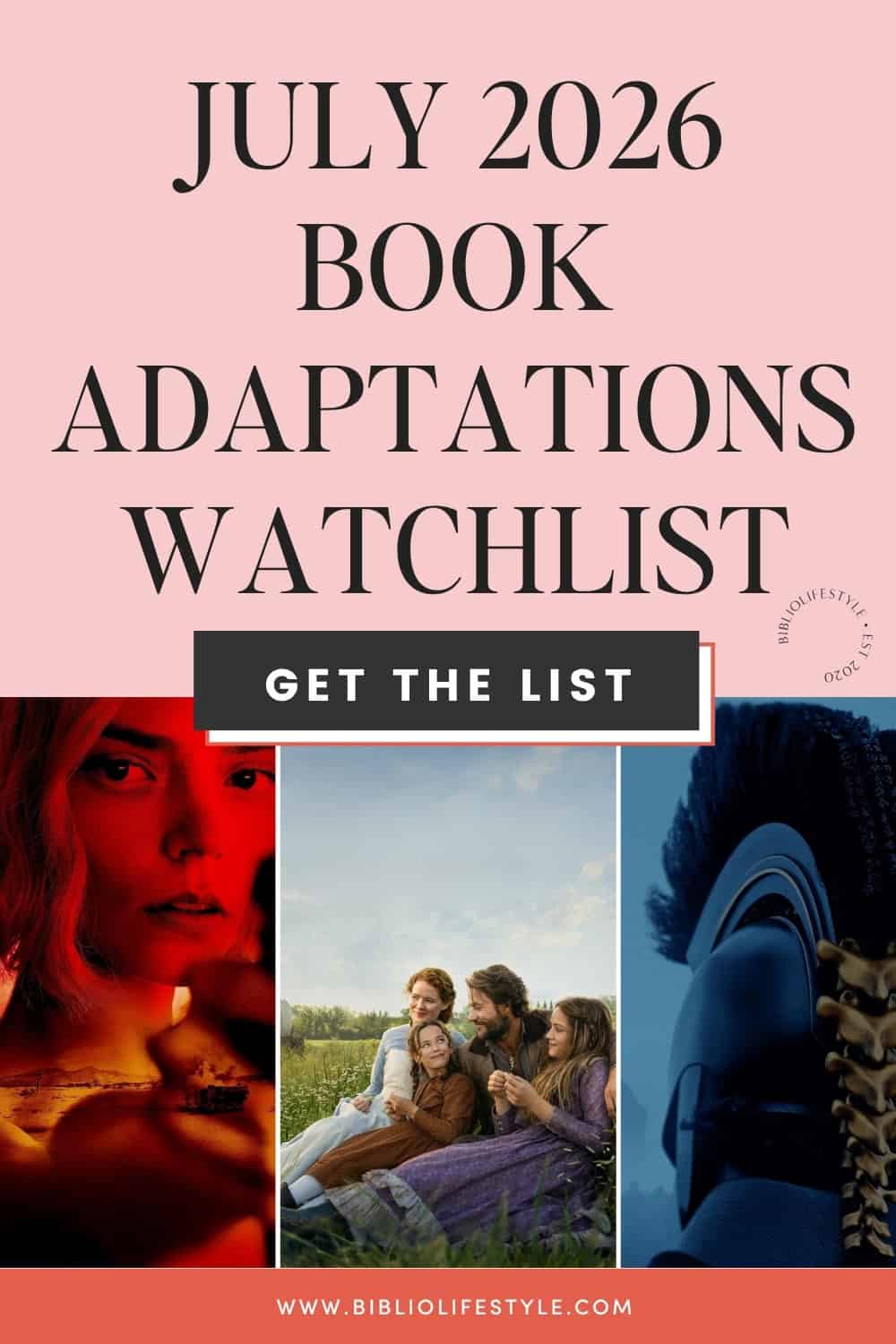 Bookmark the List of July 2026 Book Adaptations to Add to Your Watchlist