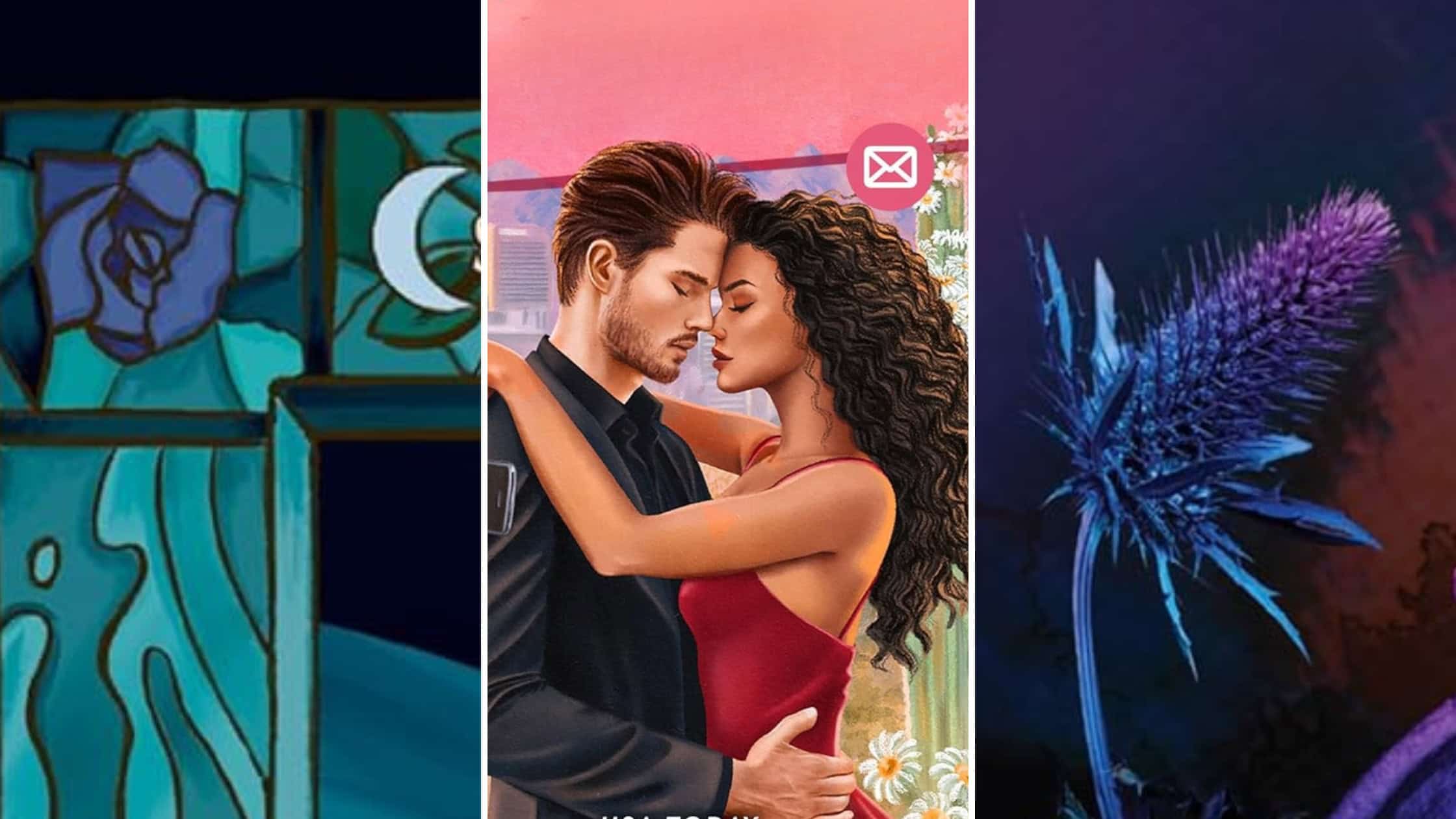 Collage of three book covers from my list of on my real-life summer tor