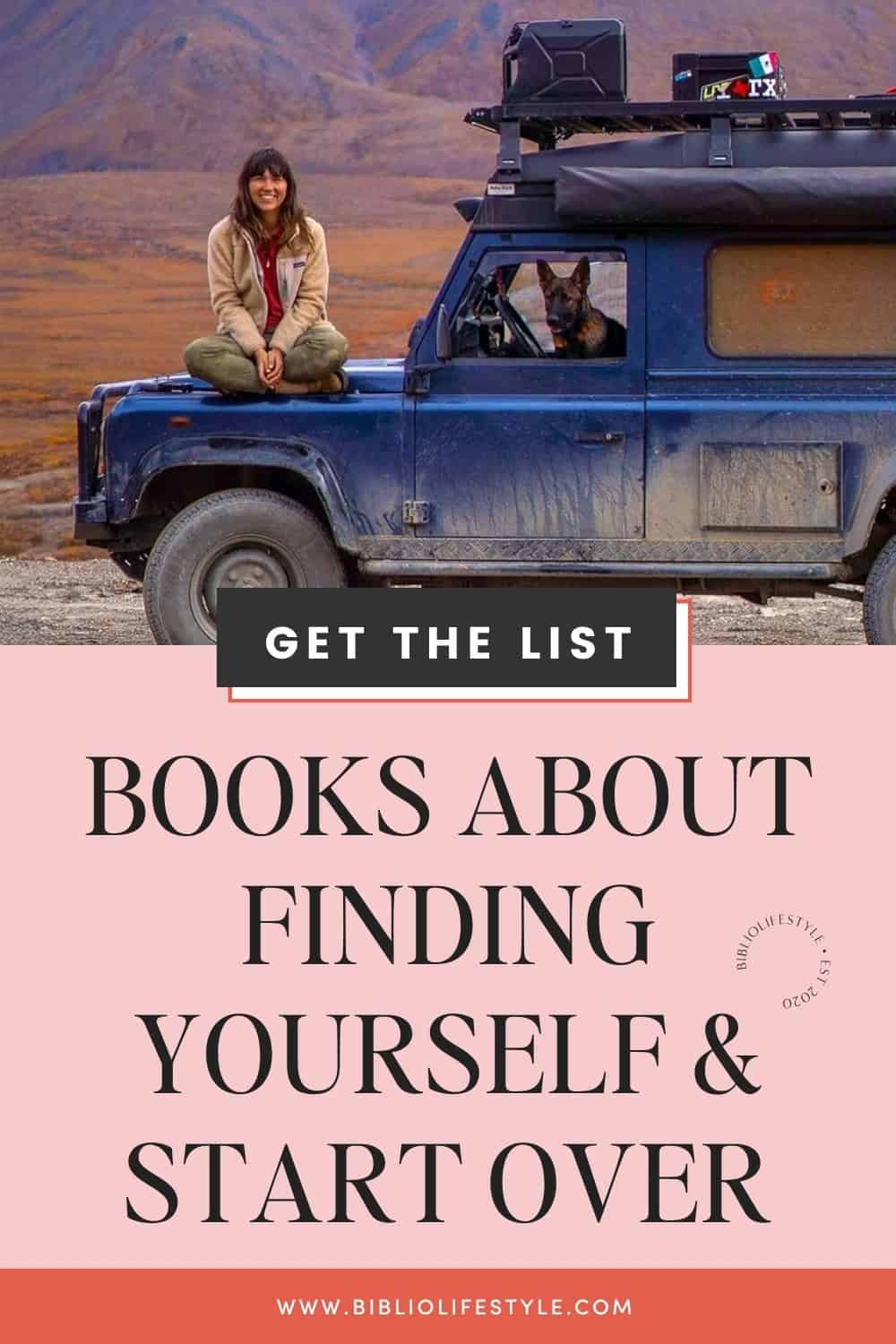 Bookmark to Get The List of 7 Books about Finding Yourself & Start Over Summer 2026
