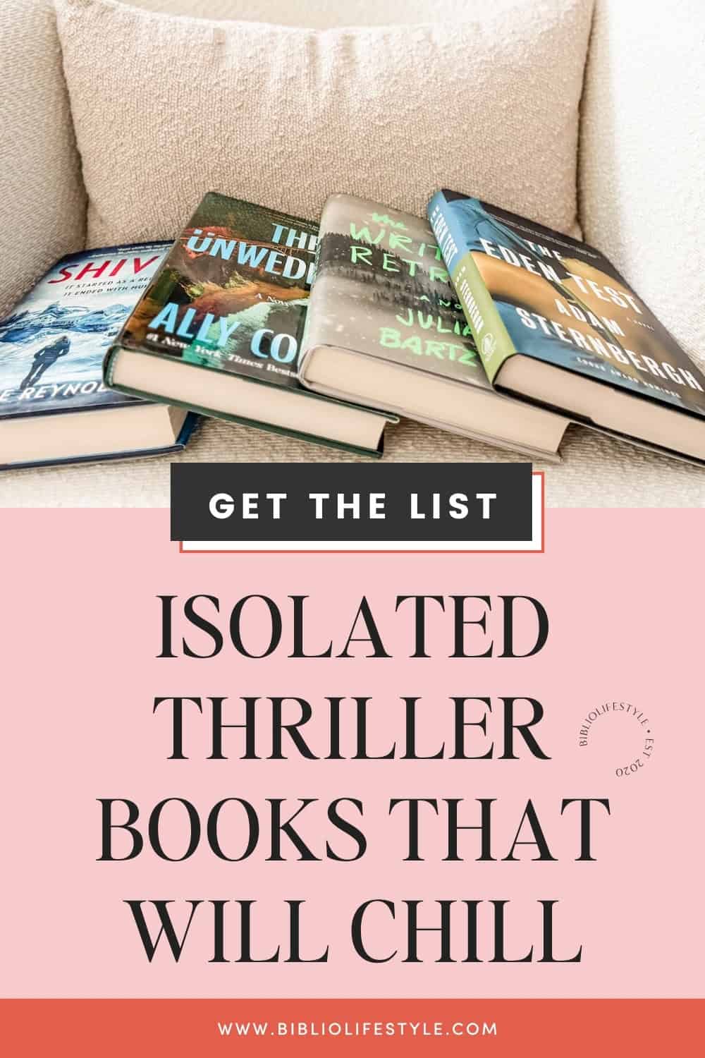 Bookmark to Get The List of Isolated Thriller Books for Readers Who Love Storms, Secrets, and Suspense