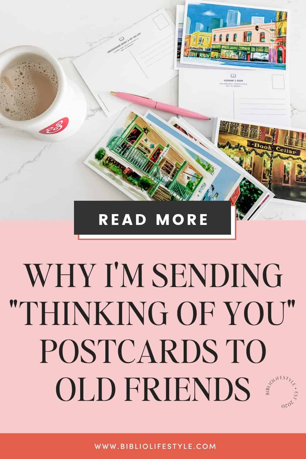 Bookmark to Read More about Why I'm Sending "Thinking of You" Postcards to Old Friends