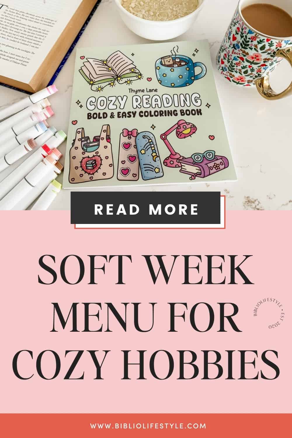Bookmark to Read More about the Soft Week Menu for Cozy Hobbies