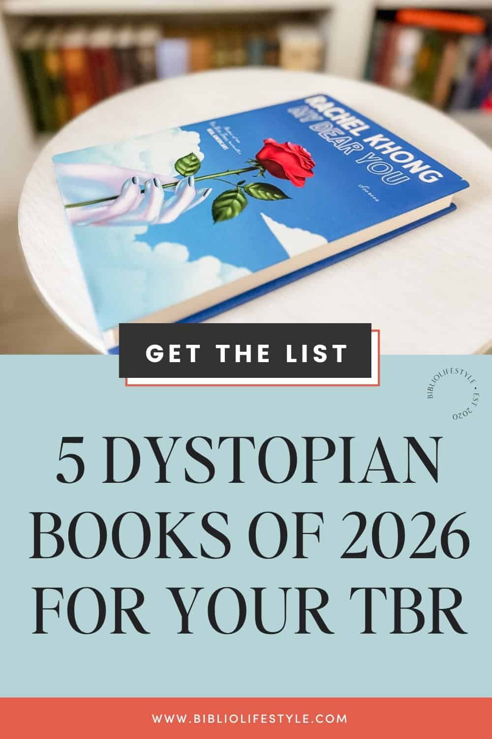 Bookmark to Get The List of 5 Dystopian Books of 2026 for Your TBR