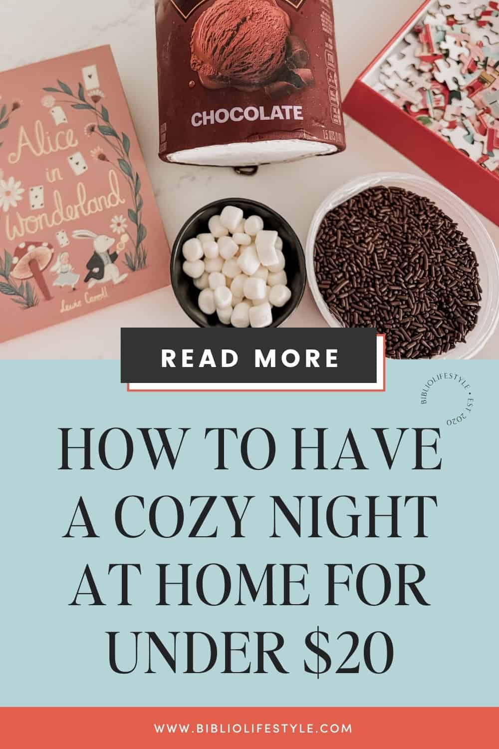 Bookmark to Read More about How to Have a Cozy Night at Home for Under $20 with shopping list