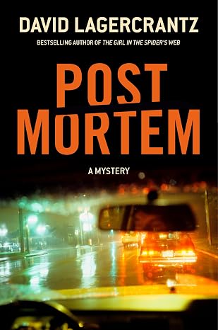 Book cover Post Mortem by David Lagercrantz, translated by Ian Giles