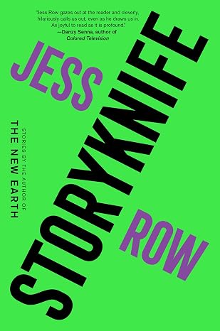 book cover Storyknife by Jess Row