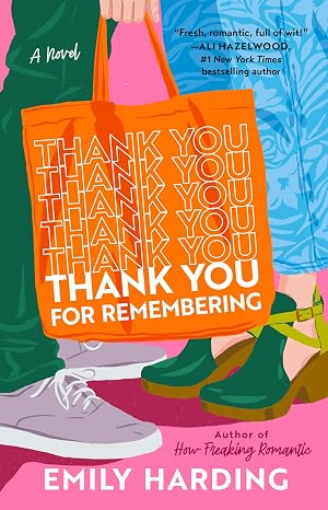 Book cover Thank You for Remembering by Emily Harding