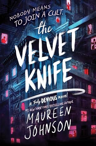 Book cover The Velvet Knife by Maureen Johnson