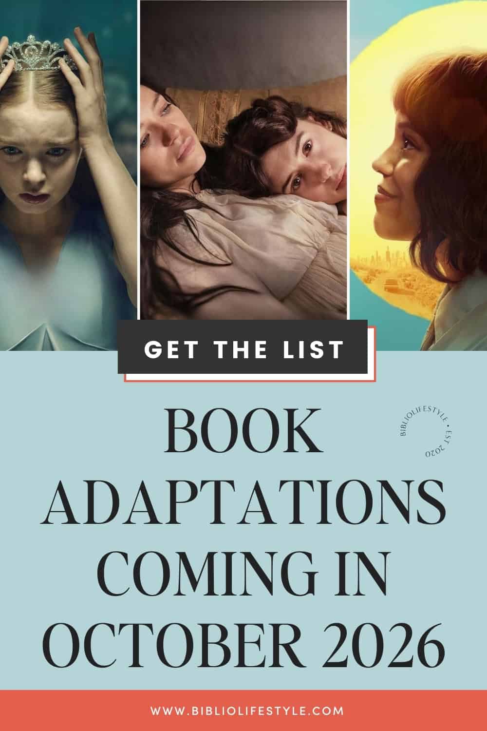 Bookmark to Get The List of 5 Book Adaptations Coming in October 2026