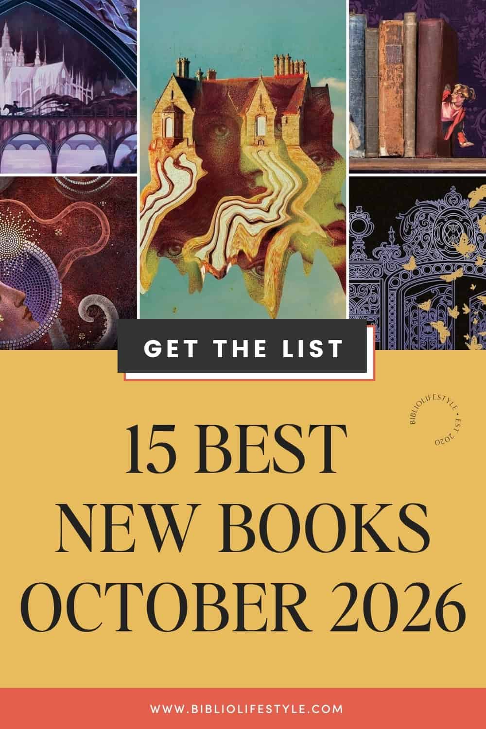 Bookmark to Get The List of New Books October 2026