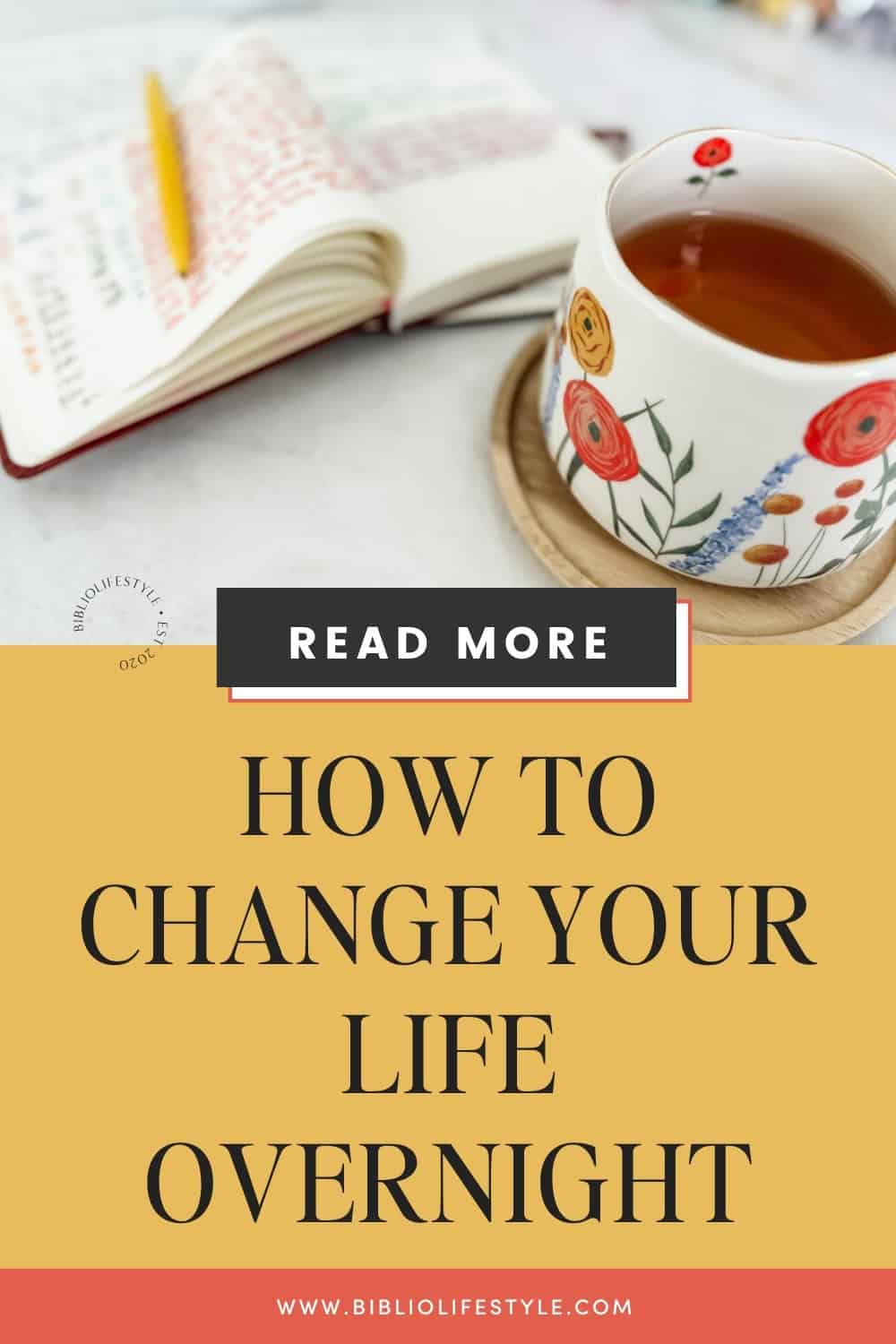 Bookmark to Read More about How to Change Your Life Overnight