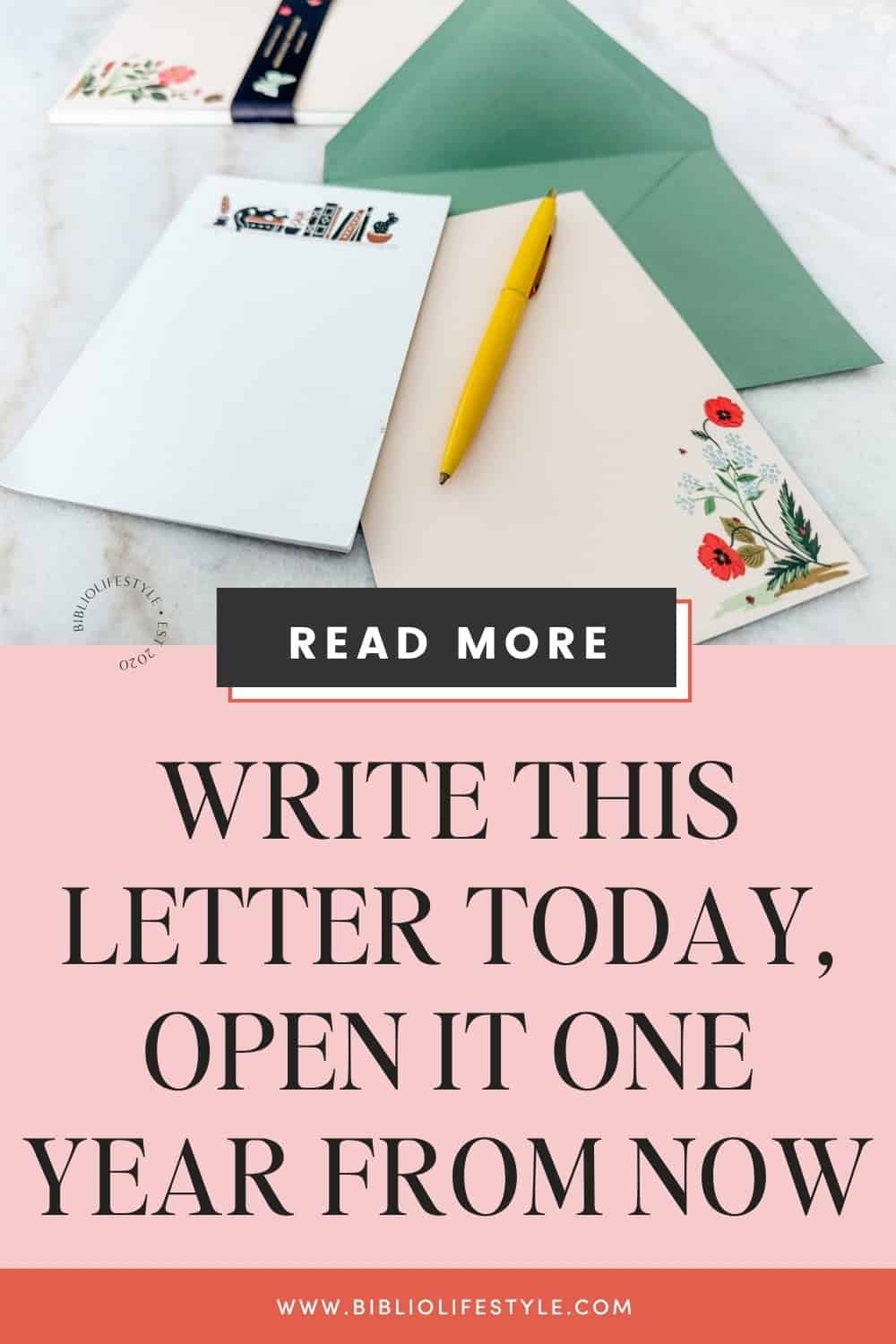 Bookmark to Read More about How to Write a Letter to Your Future Self That Matters