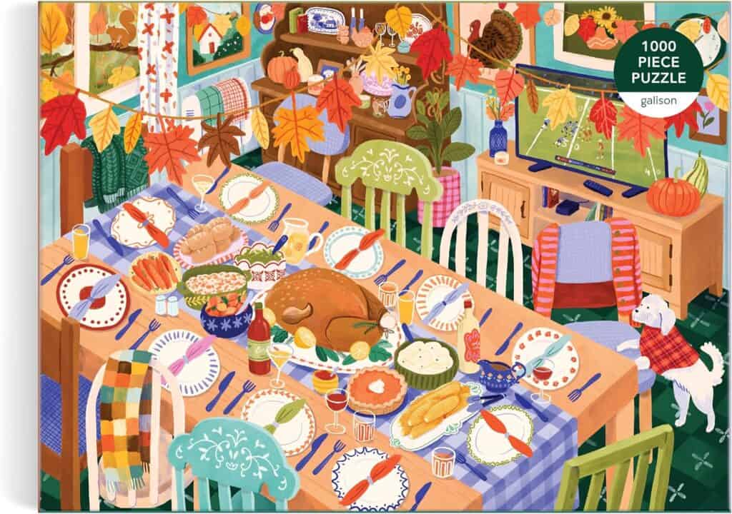 Thankful Table 1000 Piece Puzzle